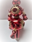 Preview: Tree top with 2 balls and 6 bells in red