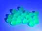 Preview: Gelb UV-Light poliert 10mm - 2. Wahl - fluoreszierend unter UV-Licht (Schwarzlicht)