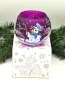 Preview: Lantern Snowman, purple - UKR