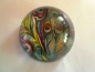 Preview: Paperweight - colorful peacock feather motif