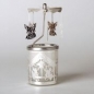 Preview: Glass carousel - nativity scene with angels