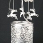 Preview: Glass Carousel - Reindeer