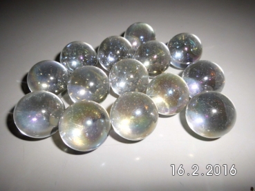 10 Murmeln Seifenblase klar ca 116100 Glaskugel Glasmurmel 22mm aus Glas 