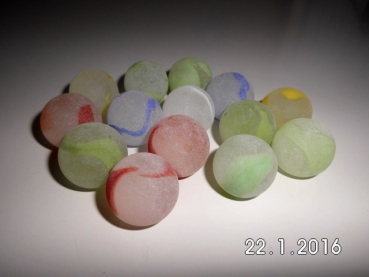Rainbow Frosted 22mm