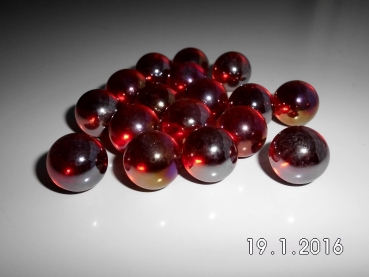 Red glossy 14mm