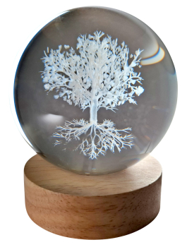 Hologrammkugel - Baum des Lebens