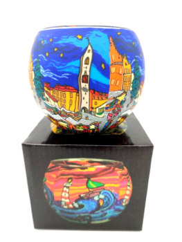Luminous glass - Christmas Market