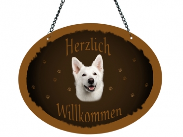 Schäferhund weiß