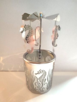 Glass Carousel - Seahorse