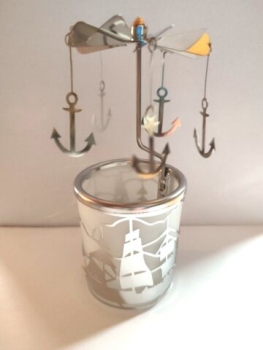 Glass Carousel - Ship