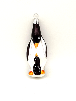 Baumkugel Pinguin mit Kind