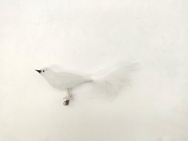 Tree decoration bird white