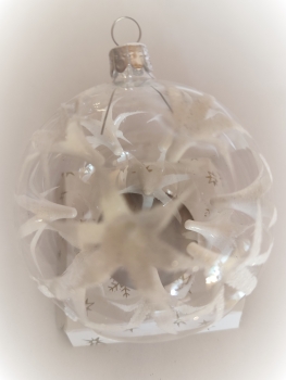 Bauble with flowers