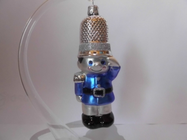 Bauble soldier - blue