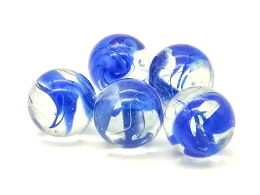 Blau mit Muster 35mm