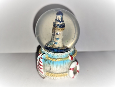 Glitter ball lighthouse - red