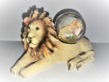 Glitter ball lion