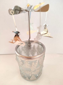 Glass Carousel - Sleigh Ride