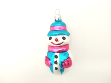 Bauble snowman - green
