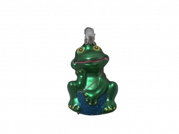 Bauble frog - blue