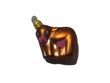 Bauble cow brown