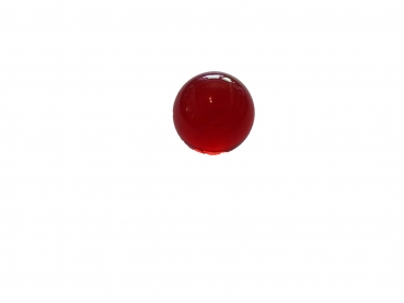 Red, crystal glass 25mm