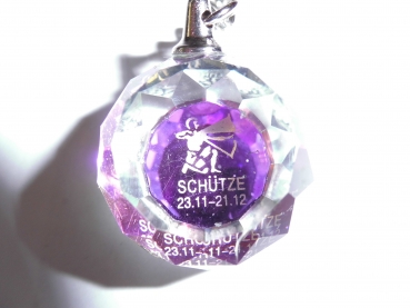 Key chain zodiac sign Sagittarius