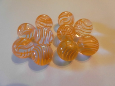 Orange translucent 16mm