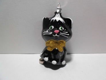Bauble cat black