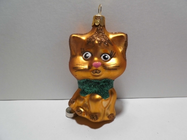 Bauble cat brown