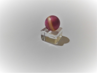 Pink-yellow professional marble 16.48mm