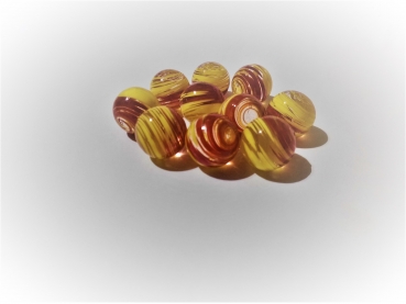 Red-yellow with stripes 16mm
