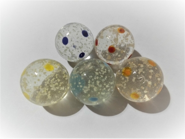 Moon Spots, fluorescent with dots 35mm