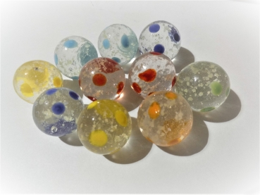 Moon Spots, fluorescent with pattern 25mm