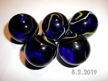 Michelanglo blue with pattern 35mm