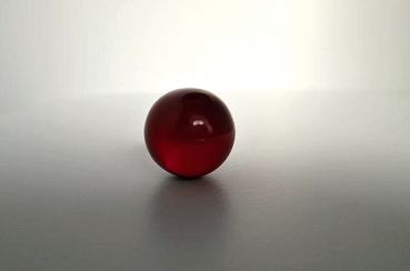 Red, polished 25mm