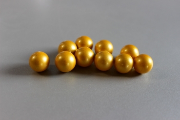 Yellow colored bead 16mm