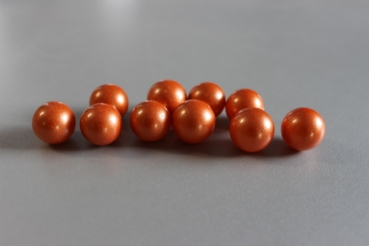 Orange colored bead 16mm