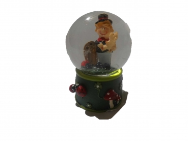 Snow globe chimney sweep - horseshoe