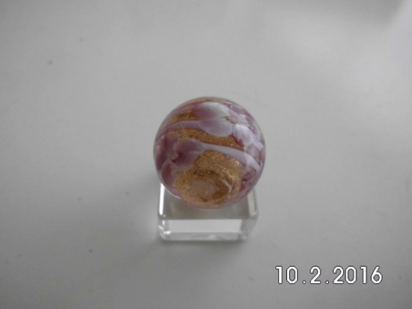 Golden orchid 22mm