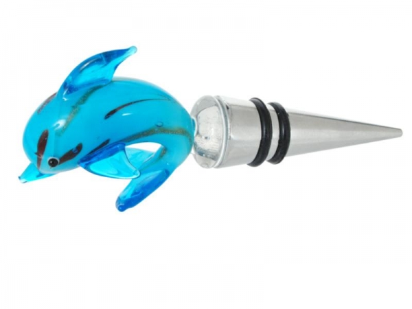Bottle cork, bottle cap dolphin