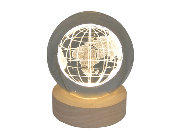 Hologram ball - earth