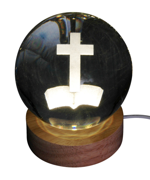 Hologram ball - Cross