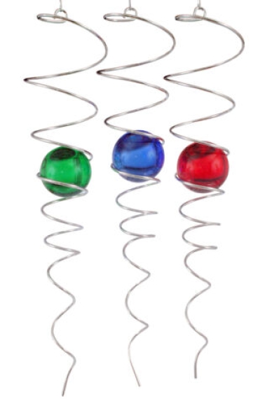 Wind chime made of stainless steel, 60cm - purple