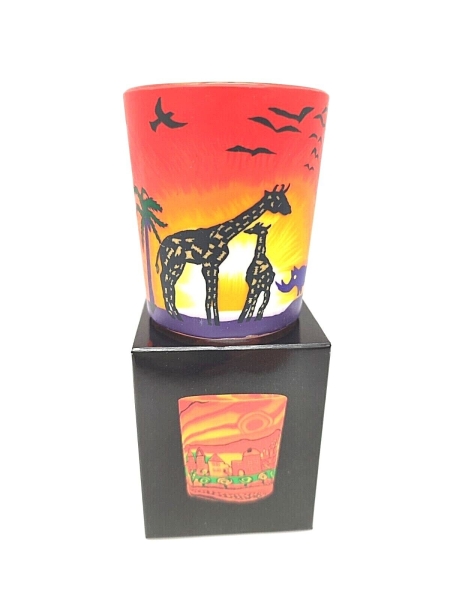 Votive Glass - Safari