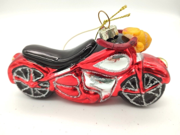 Tree ball motorcycle - red