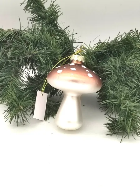 Baumkugel Pilz - braun