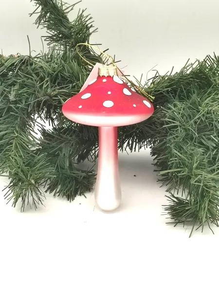 Baumkugel Pilz - rot