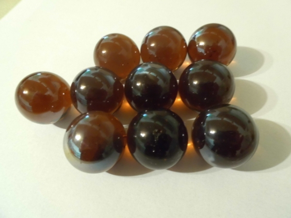 Amber 25mm - iridescent