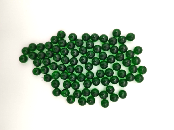 Green polished 10mm - 2nd choice